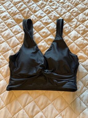 Black Soft padded Bralette bikini top